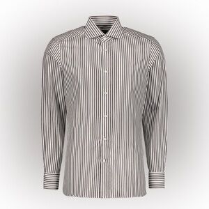 Men's Zegna Trofeo Comfort Stripe Dress Shirt